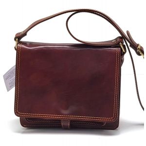 BORSA PELLE 97 MARRONE