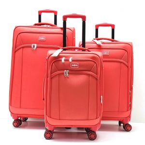 SET TROLLEY TESSUTO TSA 9908 ROSSO