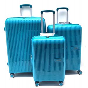 SET TROLLEY POLIPR AT551 TURCHESE