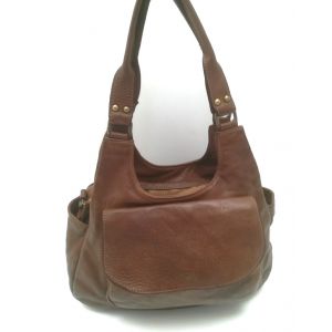 BORSA PELLE B96559 CUOIO