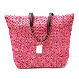 BORSA PAGLIA BA22021 FUXIA