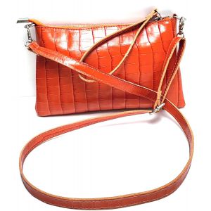 BORSA A MANO BD-116 COCCO ARANCIO
