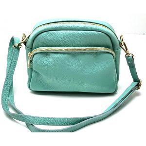 BORSETTA PELLE BD-132 VERDE