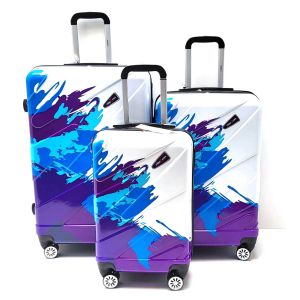 SET TROLLEY POLICARB BL-S01 VIOLA