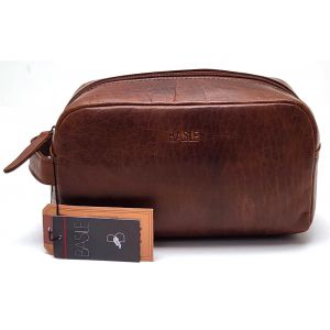 NECESSAIRE PELLE BT490TI CUOIO
