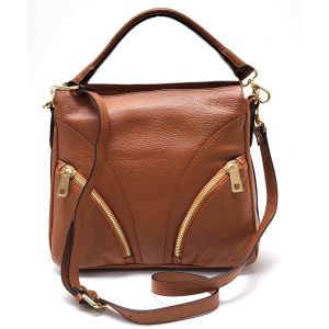 BORSA PELLE C06 CUOIO