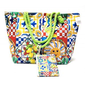 BORSA MARE F23 LIMONI SOLE