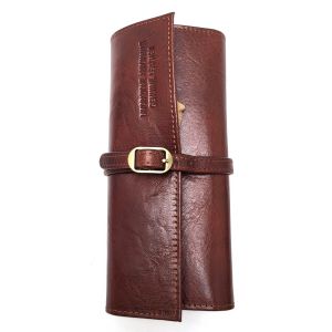 PORTAGIOIE PELLE GR005 MARRONE