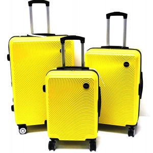 SET TROLLEY ABS HT-034/3 GIALLO