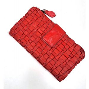 PORTAFOGLIO PELLE LT-1601B ROSSO