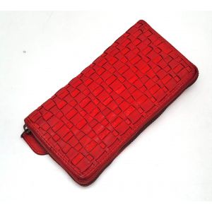 PORTAFOGLIO PELLE LT-37C ROSSO