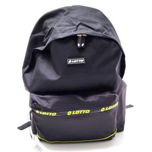 ZAINO TESSUTO LTT423-1 NERO.GIALLO