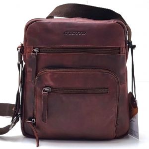 TRACOLLA PELLE LTT800-11 MARRONE