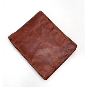PORTAFOGLIO PELLE LU-1638 MARRONE