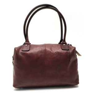 BORSA PELLE DONNA M6809 T. MORO