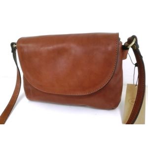 Borsa in pelle da donna M6836 Marrone
