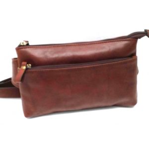 MARSUPIO IN VERA PELLE M6838 T.moro