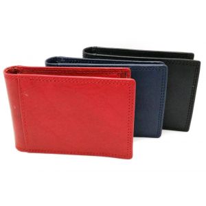  Porta card pelle + portamonete OP-8397