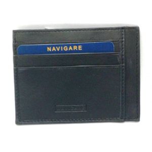 Portacard pelle P014001 Nero NAVIGARE