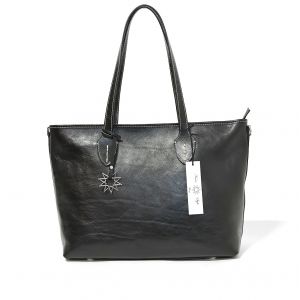 BORSA PELLE STELLA 10473 NERO