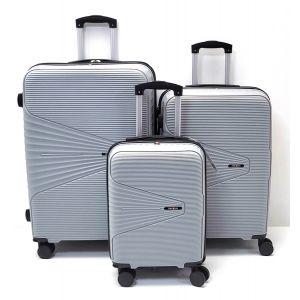 SET TROLLEY POLICARB PP25296 GRIGIO