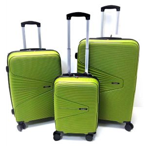 SET TROLLEY POLICARB PP25296 VERDE MELA