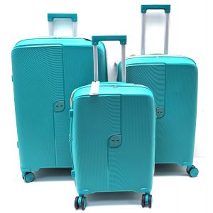 SET TROLLEY POLIPROP PP25374 TURCHESE