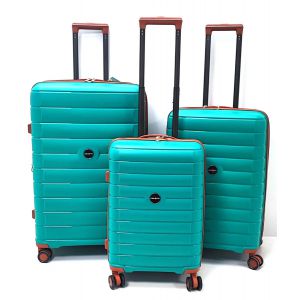 SET TROLLEY POLIPR TSA PP36 TURCHESE