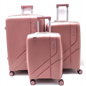 SET TROLLEY POLIPROP PP701 ROSEGOLD