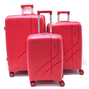 SET TROLLEY POLIPROP PP701 ROSSO