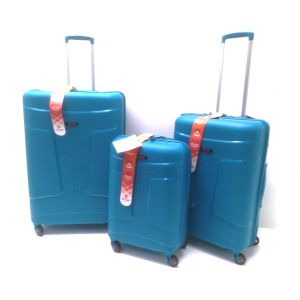 SET TROLLEY POLICARB PQ-007 TURCHESE