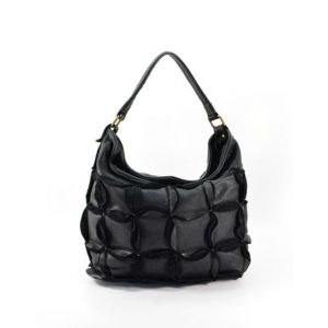 BORSA PELLE S089 NERO