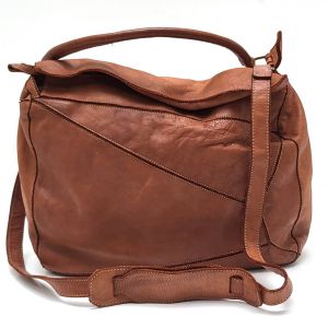BORSA PELLE S500 CUOIO