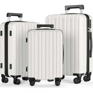 SET TROLLEI ABS+PC TSA SH008 BEIGE