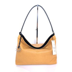 BORSA PELLE SILVANA 10471 BEIGE