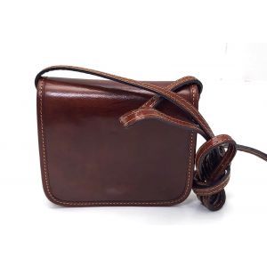 BORSETTA CUOIO TA-001 MARRONE