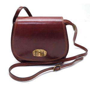 BORSA PELLE TA-002 MARRONE