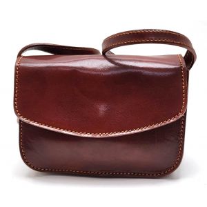 BORSA PELLE TA-006 MARRONE