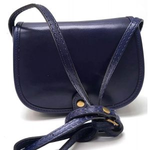 BORSA PELLE TA-032 BLU