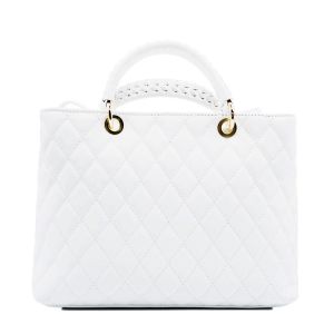 BORSA PELLE V003 BIANCO
