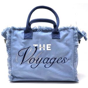 BORSA MARE COTONE V1662 LAVANDA
