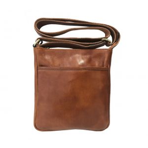 TRACOLLA PELLE VL107653 MARRONE