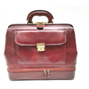 BORSA MEDICO PELLE VL1909 T.moro