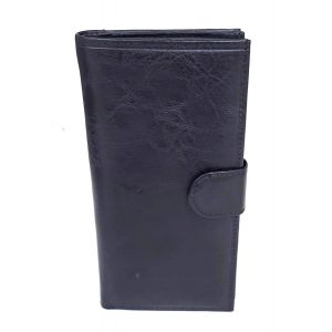 PORTAFOGLIO PELLE DONNA W064 NERO