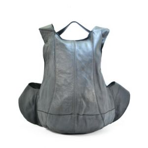 ZAINO PELLE Z059 NERO