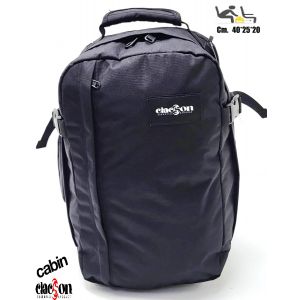 ZAINO TESSUTO ZA758 NERO